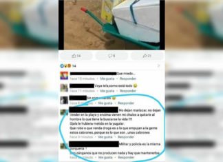 La Policía Detiene a un usuario de Facebook por un delito de odio contra el Agente apuñalado en Punta Umbría