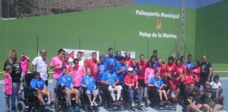 Alicante presenta el 1º Equipo de Fútbol en la Comunidad Valenciana que juega en silla de ruedas eléctrica