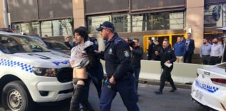 Detenido el hombre que intento un apuñalamiento múltiple en el centro de Sidney