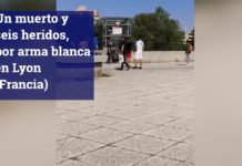 Un muerto y seis heridos en un ataque con cuchillo en una estación de metro en Villeurbanne, cerca de Lyon, Francia