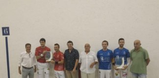 Pere Roc II y Héctor se alzan con el Trofeo de Pilota Valenciana en la modalidad de ‘escala i corda’