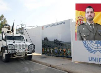 Fallece un militar español en misión de paz en el Líbano