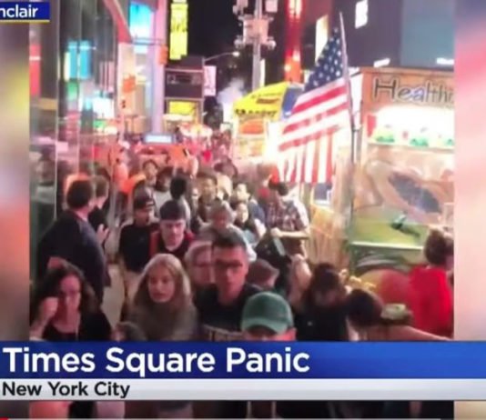 Seis motoristas implantan el pánico en Times Square en Nueva York por temor a tiroteo masivo con docenas de heridos