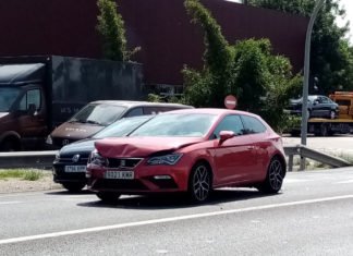 Un choque frontal en la N-332 entre Benidorm y Altea provoca largas retenciones