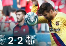 EL Barça empata ante un combativo Osasuna