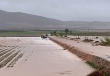 Muere un matrimonio en su coche tras la tromba de agua en Caudete, Albacete «VÍDEO»
