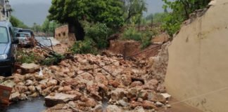La acumulación de agua provoca el corte de la autovía entre Alicante y Albacete