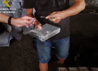 La Guardia Civil interviene un camión con 127 kilos de cocaína en Lorca