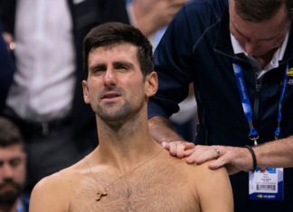 Djokovic se retira del US Open, su dolor en el hombro es insoportable