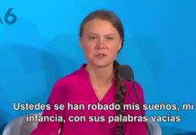 Greta Thunberg: «Estamos ante una extinción y habláis de dinero, ¡cómo os atrevéis!»