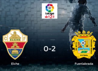 El Fuenlabrada ganó al Elche por 0-2 en su histórico debut en LaLiga SmartBank