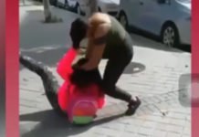 Graban una agresión a una niña de 14 años en un instituto de San Blas y la difunden