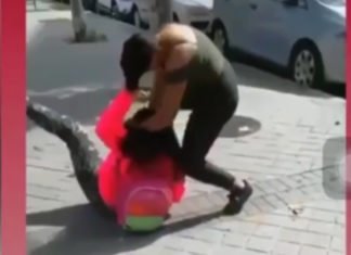 Graban una agresión a una niña de 14 años en un instituto de San Blas y la difunden