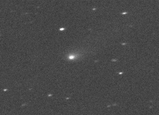 El cometa que nos visita desde muy lejos. El cometa C / 2019 Q4 está fotografiado por el Telescopio Canadá-Francia-Hawái en la Isla Grande de Hawái el 10 de septiembre de 2019. NASA / JPL / Telescopio Canadá-Francia-Hawái