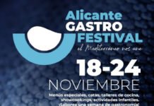 Alicante Gastro Festival celebrará su primera edición buscando la élite del turismo gastronómico en noviembre