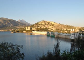Las reservas de agua en la Marina Baja se incrementan gracias a las lluvias de la pasada semana
