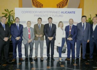 Alicante pide unidad y consenso para reclamar inversiones que desarrollen nuestra provincia y el Corredor Mediterráneo