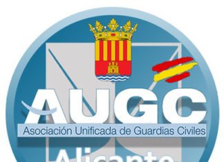 La Asociación Unificada de Guardias Civiles (AUGC) no asistirá a los actos institucionales organizados en Alicante con motivo de la festividad de la Virgen del Pilar