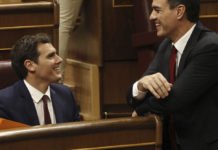 «Cs levanta el veto al PSOE» Rivera se abre a pactar con Sánchez para que haya gobierno tras el 10-N