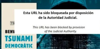 La Guardia Civil cierra la web de Tsunami Democràtic y la plataforma responde con una nueva página