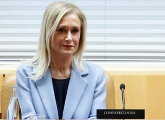 La expresidenta madrileña Cristina Cifuentes, declara este miércoles por la financiación ilegal del PP de Madrid