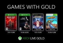 Microsoft anuncia los juegos para Xbox Live Gold de noviembre