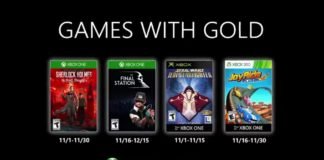 Microsoft anuncia los juegos para Xbox Live Gold de noviembre