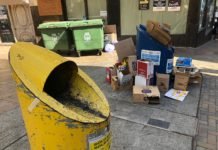 Ciudadanos denuncia en Benidorm el incumplimiento del contrato de basuras en limpieza y mantenimiento de contenedores