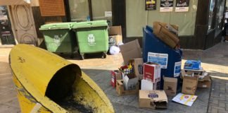 Ciudadanos denuncia en Benidorm el incumplimiento del contrato de basuras en limpieza y mantenimiento de contenedores