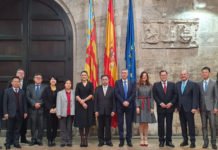 Miembros del gobierno de China visita estos días Valencia y el Consell presidido por Ximo Puig