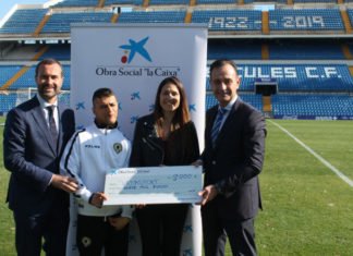 La Obra Social de La Caixa colabora con 9.000 euros con el Hércules Paralímpico