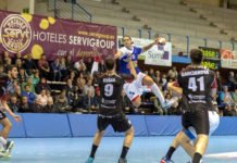 El Balonmano Benidorm recibe este viernes en Liga Asobal al BM. Logroño La Rioja en el Palau