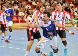 Duelo regional de balonmano en la élite entre el BM. Benidorm y el Puerto de Sagunto este sábado