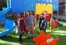 Los niños de Villena disfrutan desde hoy de un nuevo parque de infancia