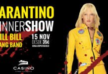 Tarantino ‘desencadenado’, de nuevo en Casino Cirsa Valencia