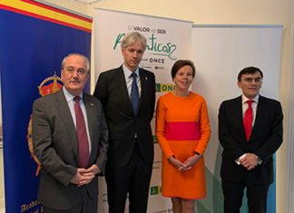 El cuerpo diplomático acreditado en España diseña un futuro modelo de inclusión de la discapacidad con el Grupo Social ONCE