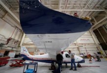 La NASA presenta su primer avión eléctrico.