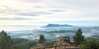 La imponente Sierra de Bernia ( 1.128 metros de altura) ya tiene nuevo camino de acceso a su cumbre