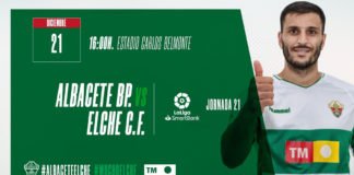 El Elche busca frente al Albacete los tres puntos de oro que necesitan ambos equipos