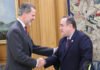 El Rey de España recibió en audiencia al Presidente Electo de Guatemala en el Palacio de la Zarzuela
