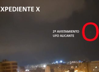 2° AVISTAMIENTO UFO ALICANTE