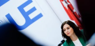 Díaz Ayuso alerta del peligro de los nacionalismos y apela a la unidad del proyecto común europeo