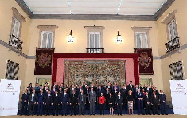Su Majestad el Rey presidió la 14ª reunión de ministros de Asuntos Exteriores del Foro de cooperación Asia-Europa (ASEM) en El Pardo
