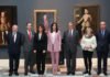 La Reina Doña Letizia visitó la exposición sobre las mujeres en la Casa de los Austrias en los siglos XVI y XVII