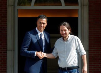 El salario de los cuatro vicepresidentes se eleva hasta los 79.746 euros anuales frente a los 77.991 que Carmen Calvo percibió en 2019