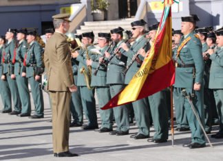 Su Majestad el Rey visitó este jueves el Centro de Operaciones de la Dirección General de la Guardia Civil