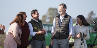 Los Reyes de España visitan Andalucía en el cincuenta aniversario del Coto de Doñana y el Año Mariano de la Virgen del Rocío