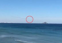 Un avión C-101 del Ejército del Aire se estrella frente a La Manga del Mar Menor