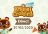 Nintendo ha anunciado un Nintendo Direct de Animal Crossing New Horizons