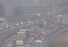 Un accidente en la AP-7 corta un carril y provoca seis kilómetros de retenciones en Barcelona